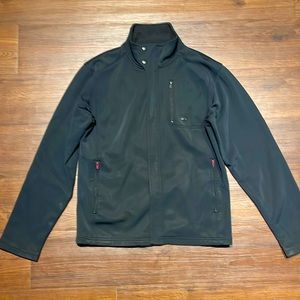 Black Lacoste Performance Jacket